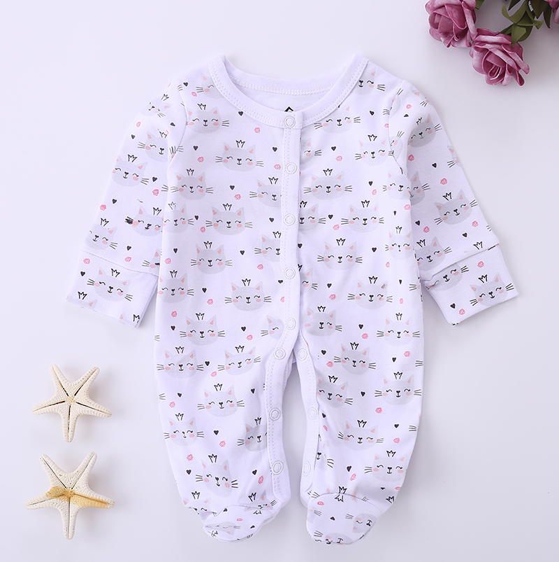 baby romper with snaps